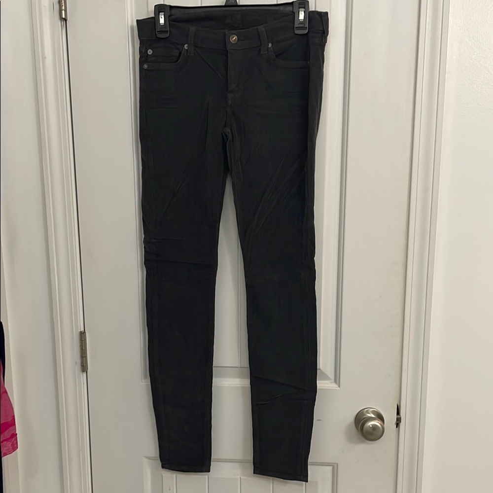 7 For all mankind Women's Black Jeans size 27